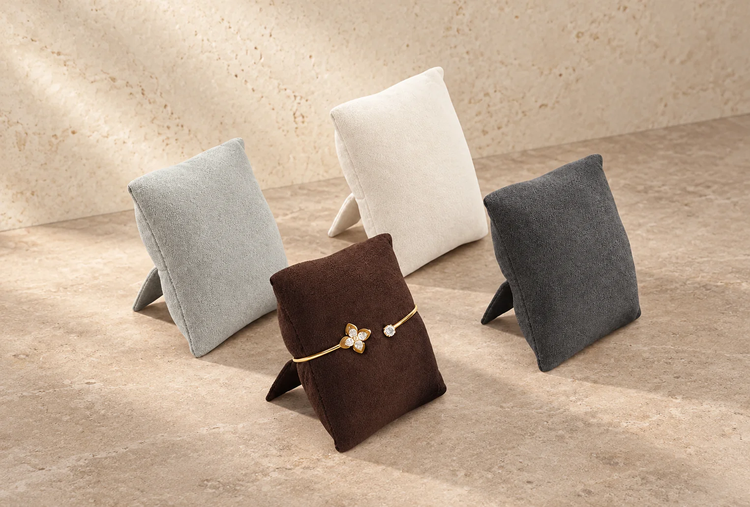 Soft display cushions jewelry display, GC CRAFTS