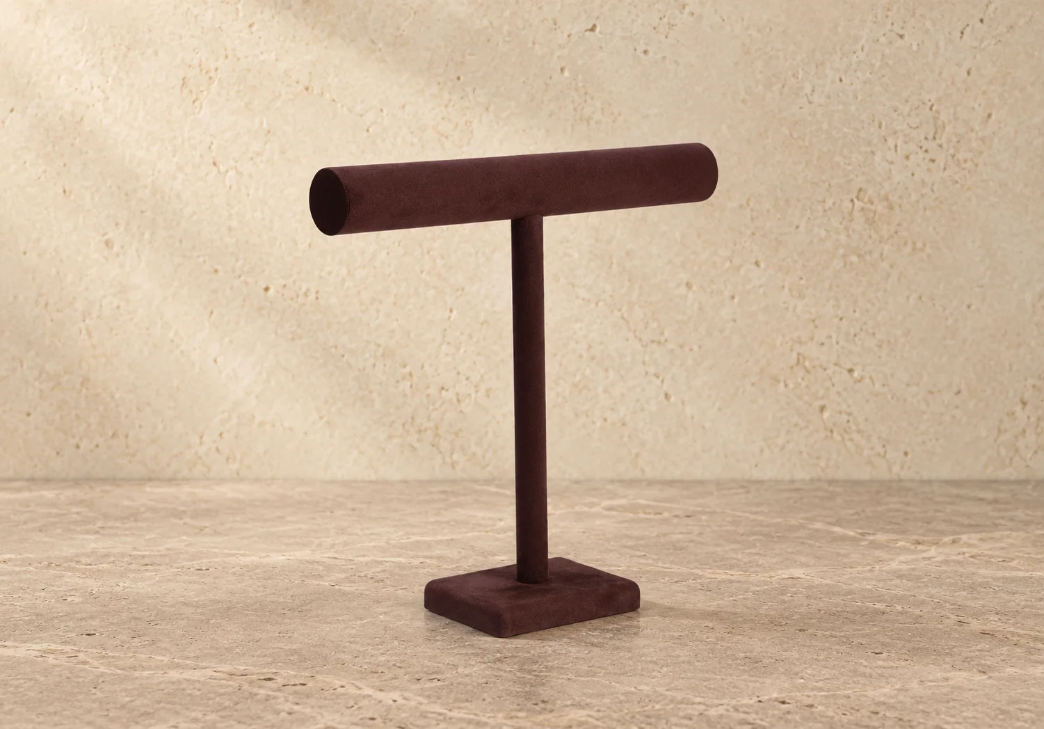 Minimal T-bar stand jewelry display, GC CRAFTS