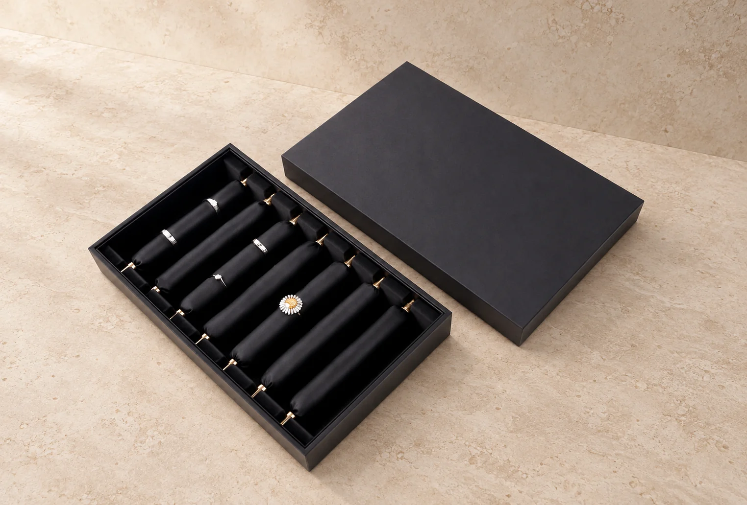 Presentation ring tray jewelry display, GC CRAFTS