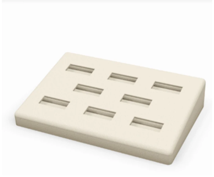 8/12 ring reversible pitched tray — model 47RHR812