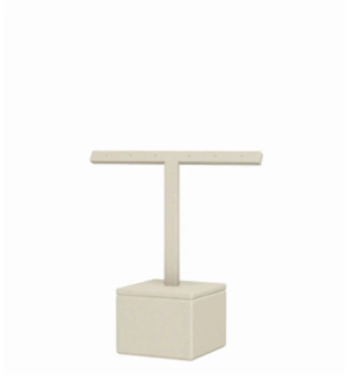 3 pair earring angled 'T' bar with pocket on back model A3ESSP