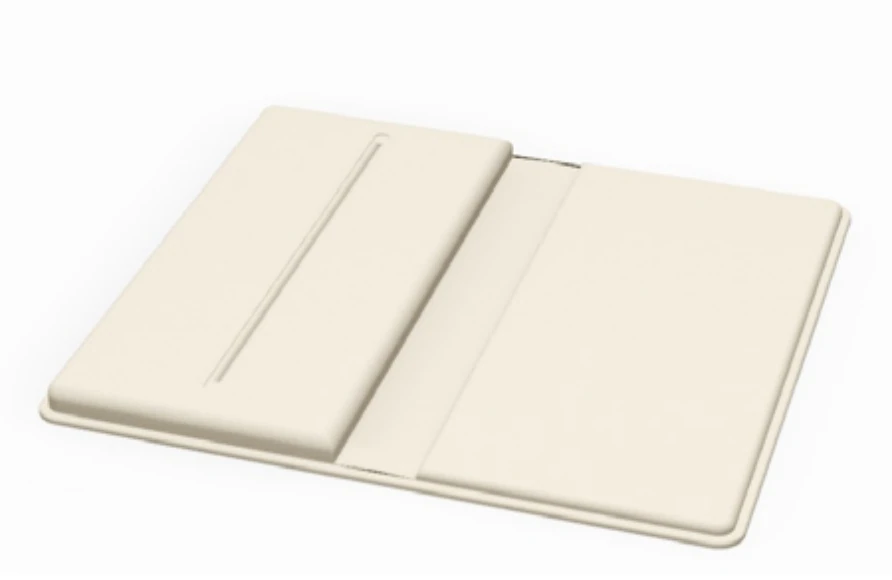 Counter folder pad w-ring slot — model CPGA02