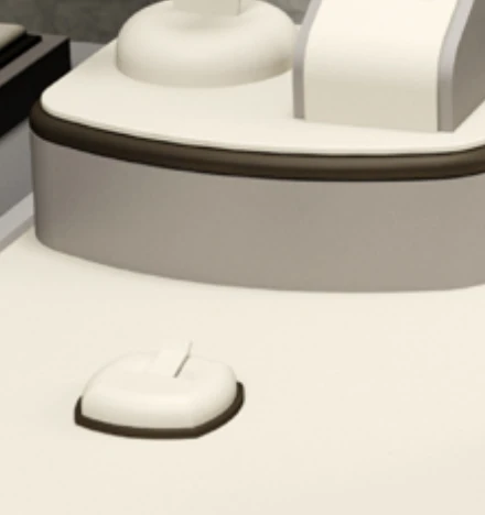 Single ring tab with accent (shown in assembled display) model CSAR0108