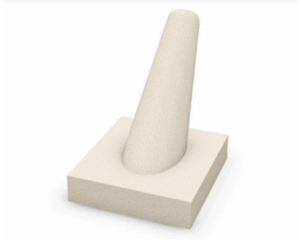Single ring finger w-base — model CSAR0115