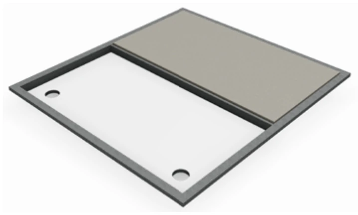 Platform for module frame wide — model MD3019171