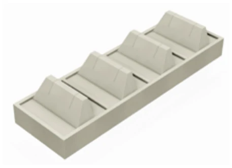 4 pair cufflinks 'E' tray — model MD30E4C