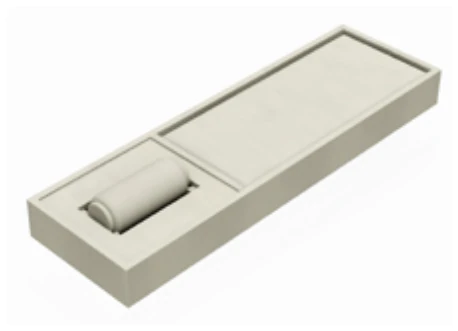 Long pend w-ring roll 'E' tray — model MD30ELPRR