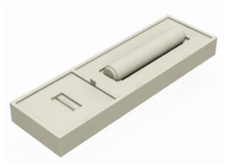 Ring roll w-single ring slot 'E' tray — model MD30ERF