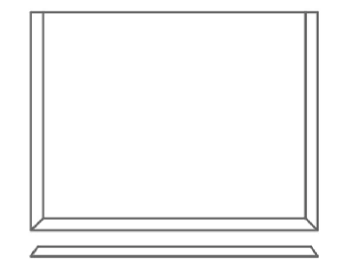 Beveled platform — model MSR2116A
