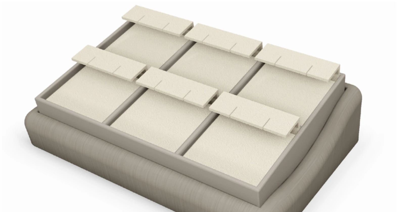 58000 series tray, size R example