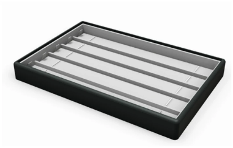 5 bracelet layout with elastic tray — model ST5BR