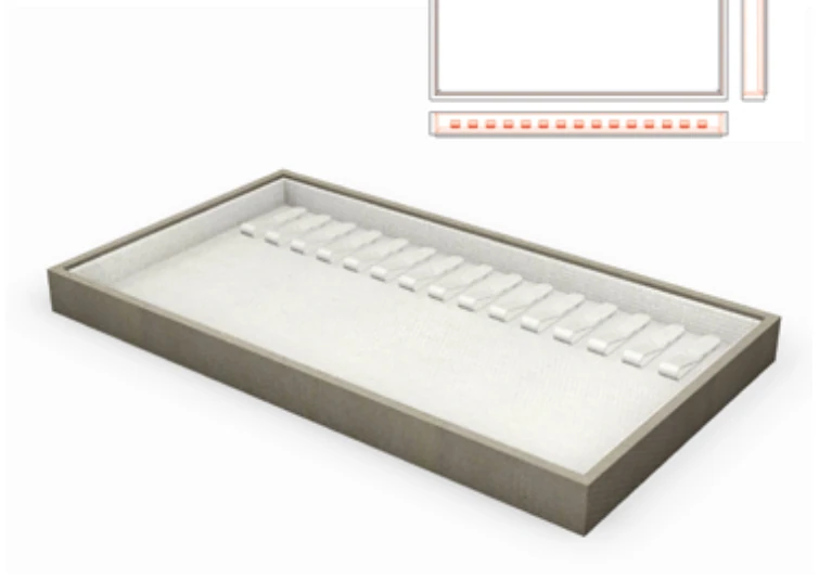 15 chain tray horizontal with stacker — model UN15CHH