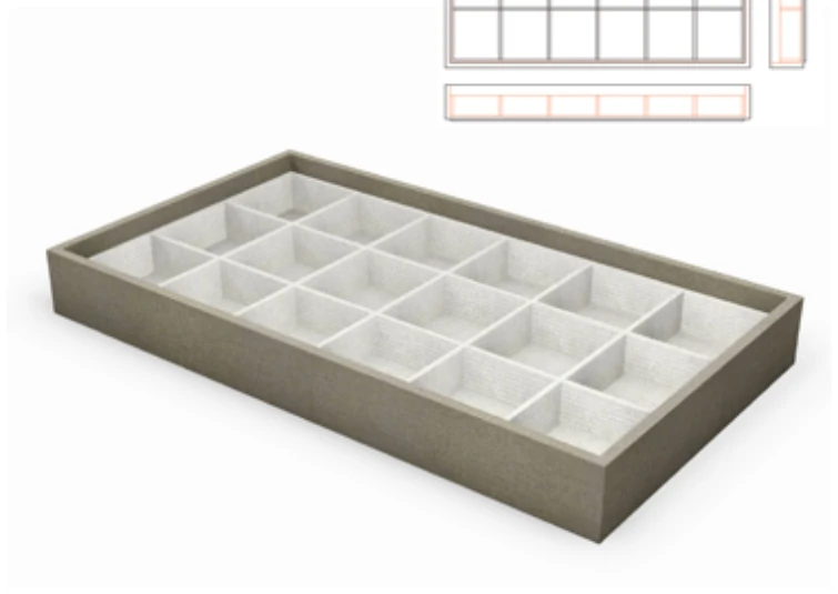 18 utility tray with stacker model UN18UT