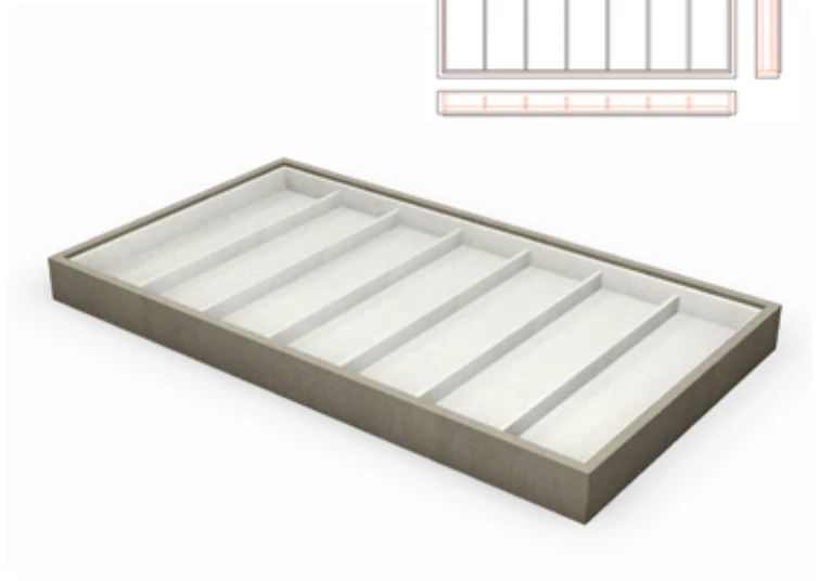 7 utility tray vertical with stacker model UN7UTV