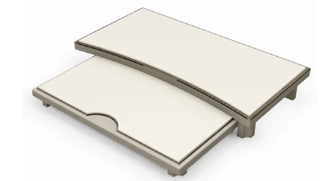 Nesting platforms assembled platform display